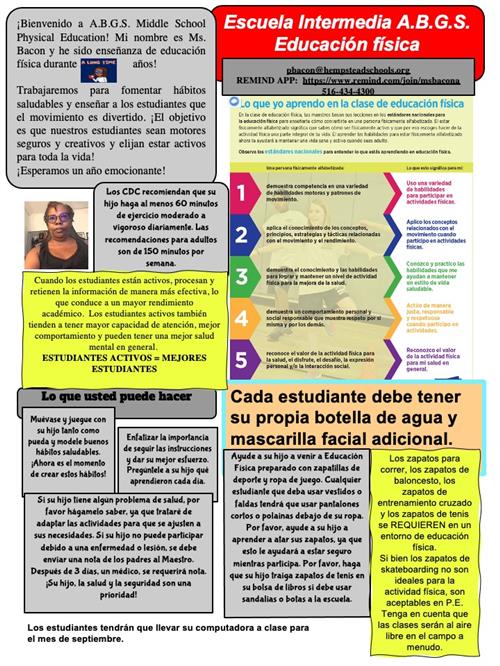 welcome letter spanish